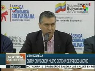 Venezuela: anuncian sistema de protección a la cadena de alimentos