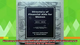 read here  Directory of Financial AIDS for Women 20142016 Directory of Financial Aid for Women