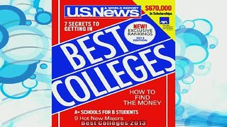 new book  Best Colleges 2013