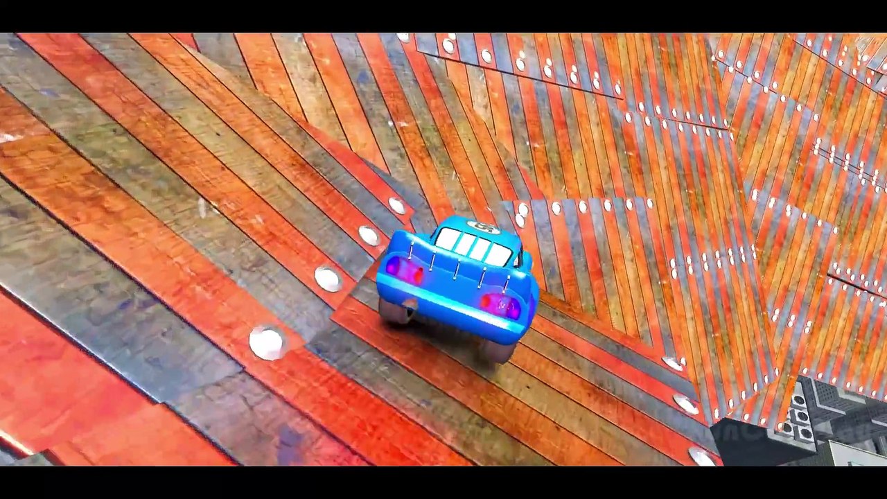 Nursery Rhymes Disney Pixar Cars Spiderman & Lightning McQueen Colors (Songs for Children w  Action)