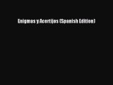 [Download PDF] Enigmas y Acertijos (Spanish Edition) Ebook Online