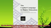 read here  The Capital Campaign in Higher Education A Practical Guide for College and University