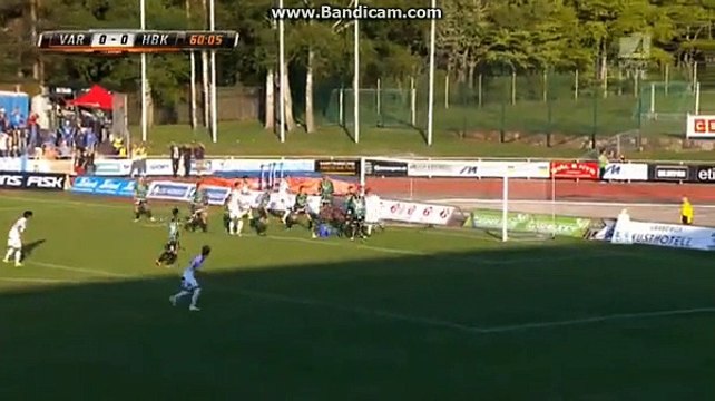 Silverholt GOAL (0:1) Varbergs BoIS FC vs Halmstads BK (2016.05.12)