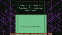 best book  Financial Aid for Native Americans 20122014