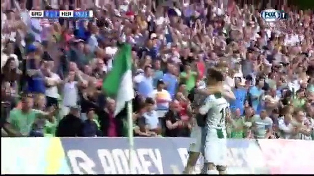 2-1 Rasmus Lindgren GOAL HD - FC Groningen vs H...