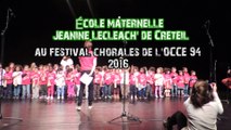 Chorale de l'école Jeanine Le Cleac'h à Creteil au 
