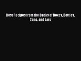 [PDF] Best Recipes from the Backs of Boxes Bottles Cans and Jars  Read Online