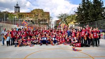 FCB Basket: Visita a l’Escola Mare de Déu de Montserrat [CAT]