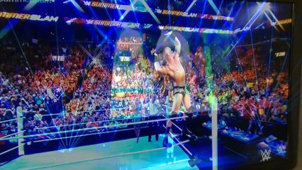 Randy Orton vs sheamus summerslam 2015 highlights