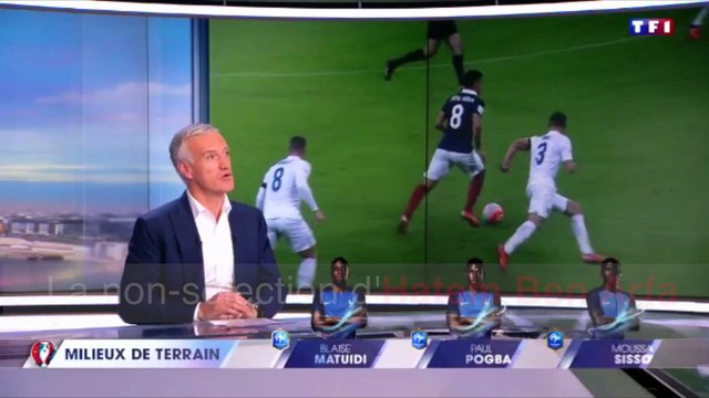 Didier Deschamps justifie la non-sélection d'Hatem Ben Arfa