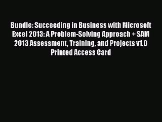 [PDF] Bundle: Succeeding in Business with Microsoft Excel 2013: A Problem-Solving Approach