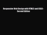 Download Responsive Web Design with HTML5 and CSS3 - Second Edition Ebook Online
