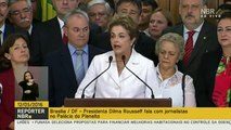 Rousseff llamó a los brasileños que movilicen contra el 