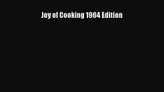 Download Joy of Cooking 1964 Edition Ebook Online