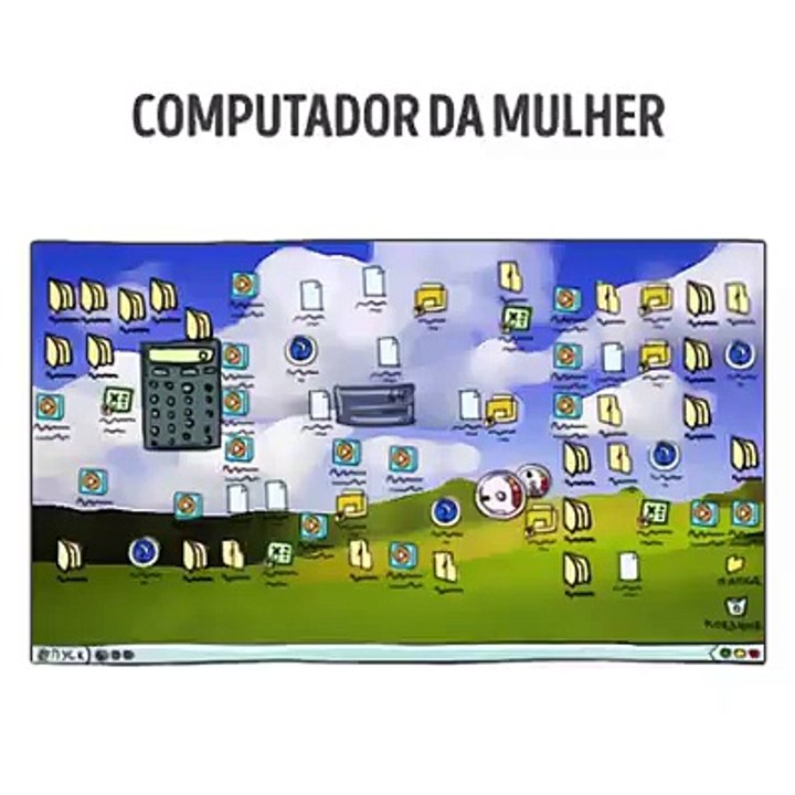 mulheres vs homens