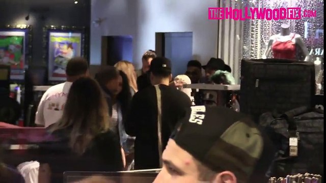 Rob Kardashian & Blac Chyna Host The Cymoji Launch Party At The Hard Rock Cafe In Hollywood 5.10.16