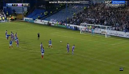 Roberts (Goal Penallty) (0:0) Portsmouth FC vs Plymouth  (2016.05.12)