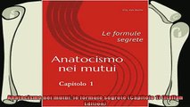 new book  Anatocismo nei mutui le formule segrete Capitolo 1 Italian Edition