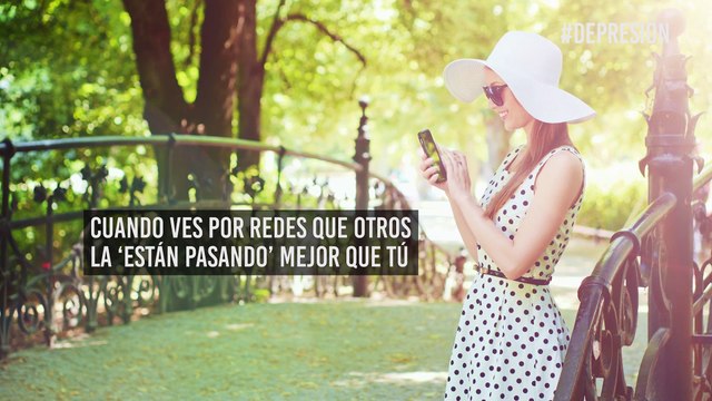 El abuso de las redes sociales puede ser sinónimo de depresión