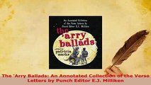 PDF  The Arry Ballads An Annotated Collection of the Verse Letters by Punch Editor EJ Free Books