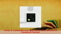PDF  Torts A Contemporary Approach 2d Interactive Casebook Series Free Books