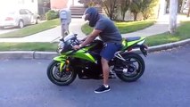 First time riding a motorcycle Honda CBR 600 RR YouTube YouTube