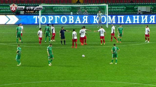 Inter Milan and Tottenham Hotspur target Maciej Rybus (Terek) scores a 25 yard SUPERB Goal - 12.05.2016