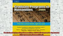 read here  DecisionGdGradPrgHumanities 2004 Petersons Graduate Programs in Humanities