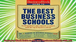best book  Business Week Guide to the Best Business Schools 4th ed