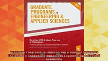 new book  Graduate Programs in Engineering  Applied Sciences Petersons Graduate Programs in