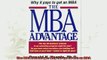 best book  The MBA Advantage Why It Pays to Get an MBA