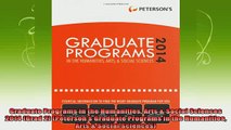 free pdf   Graduate Programs in the Humanities Arts  Social Sciences 2014 Grad 2 Petersons