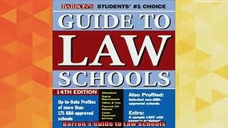 best book  Barrons Guide to Law Schools