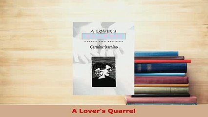 Download  A Lovers Quarrel  EBook