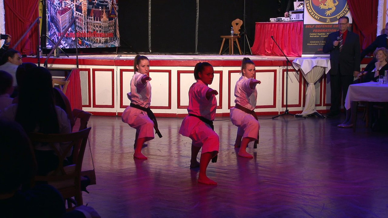 UKZ Zen TaiRyu Team bei der Munich Hall of Honours