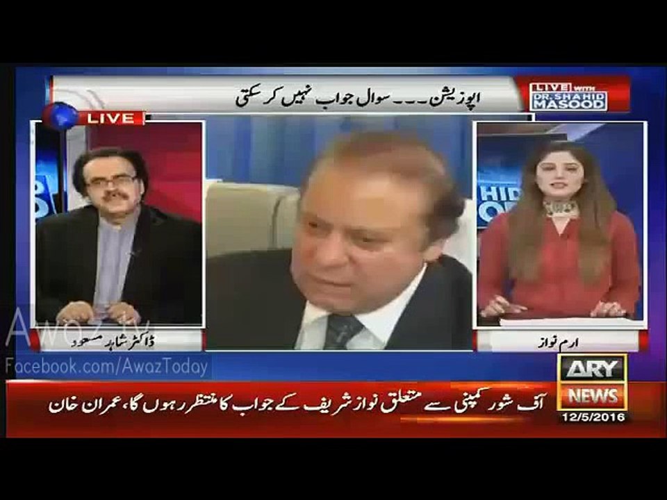 Nawaz Sharif Ko Konsa Message Diya Gaya Hai - Dr. Shahid Masood Telling