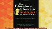 free pdf   The Educators Guide to Texas School Law 6th Edition