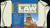 new book  Barrons Guide to Law Schools 2009 18th Edition