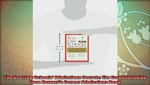 best book  The Best Law Schools Admissions Secrets The Essential Guide from Harvards Former