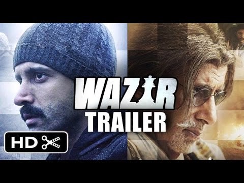 Wazir Trailer 2015 | Amitabh Bachchan, Farhan Akhtar, John Abraham, Neil Nitin Mukesh | Launch Event