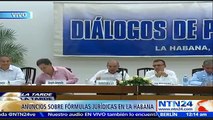 Gobierno colombiano y FARC anuncian fórmula para blindar jurídicamente los acuerdos de paz alcanzados en La Habana