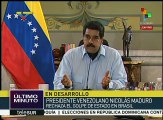 Maduro: El golpe contra Dilma es contra América Latina