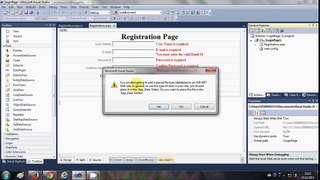 ASP.NET Tutorial 3- How to Create a Login website - Creating Database For website