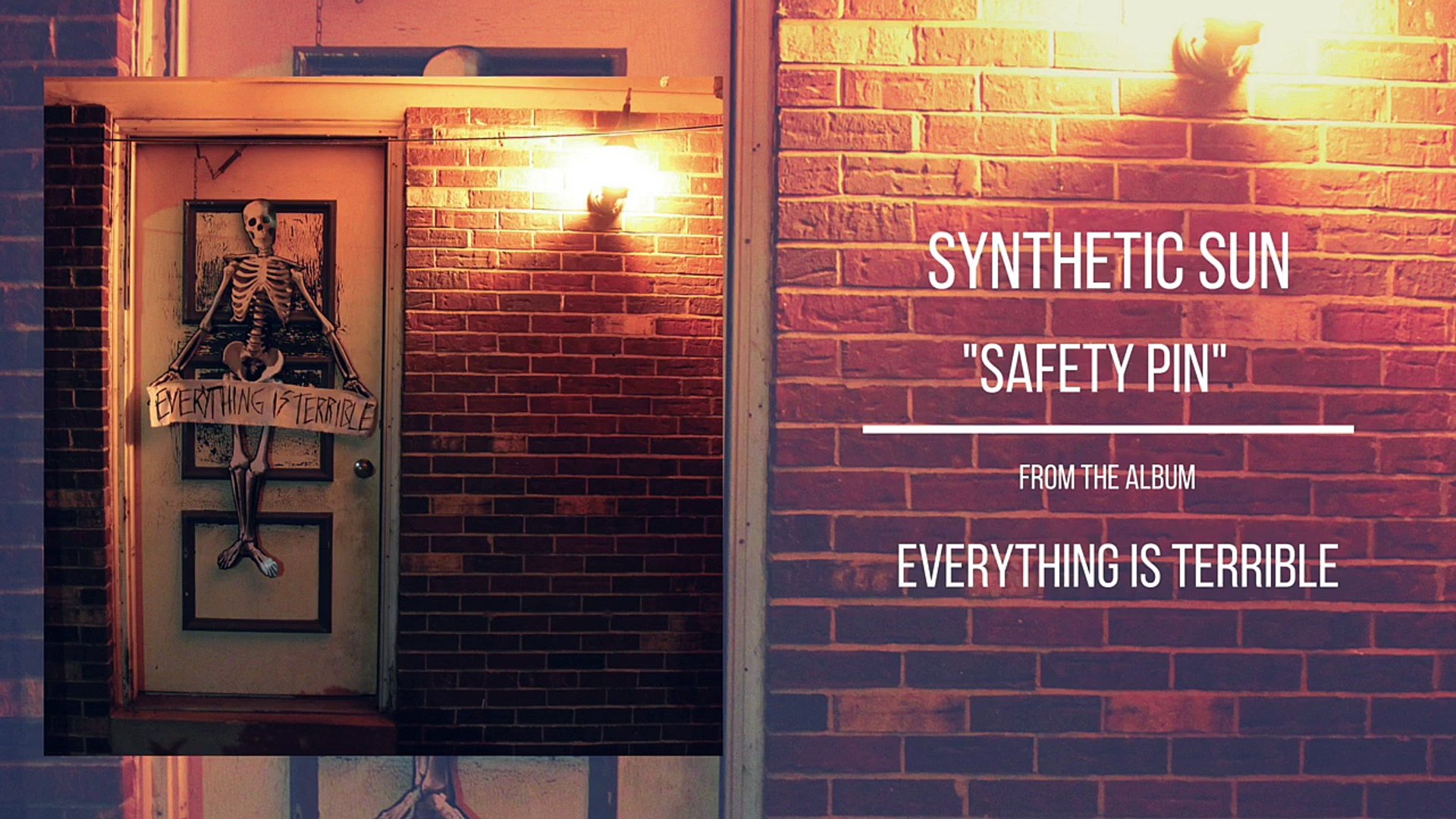 ⁣Synthetic Sun - Safety Pin
