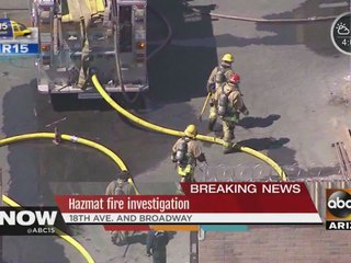Hazmat Fire Investigation Near 18th Ave & Broadway 🚒