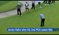 [Golf] James Hahn wins PGA Tour's Wells Fargo Championship - YTN