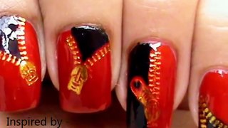 Zipper Nails ׃ Nail Art ٭Decals٭