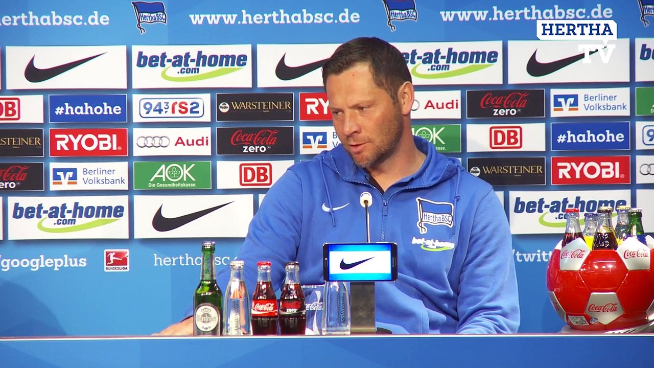 Darmstadt 98 Pressekonferenz nach dem Spiel gegen Hertha BSC.