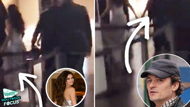 Selena Gomez and Orlando Bloom Leave Vegas Club Together in New Video