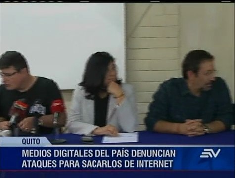 Directores de varios medios digitales de Ecuador denunciaron política de censura